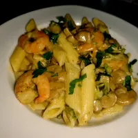 Pasta met scampi's|Imiさん