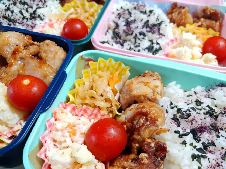 豚こま肉の唐揚げ弁当|ひなままさん