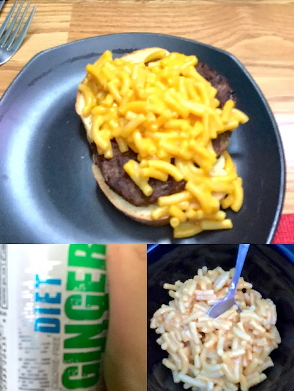 Mac and cheese burger|ninja kittyさん