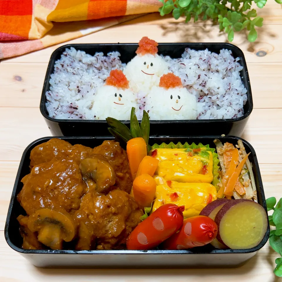 Snapdishの料理写真:今日の旦那さん弁当|いとはんさん