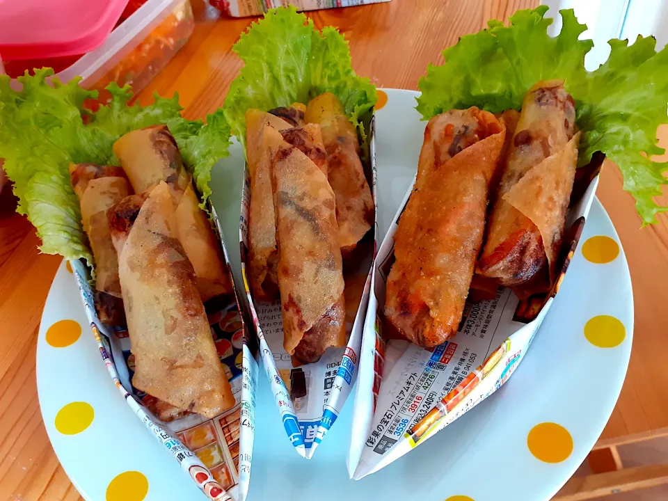 Vietnamese Spring Rolls - ベトナムの揚げ春巻き　🥰🥰🥰|Ha Kim Truc Quanさん