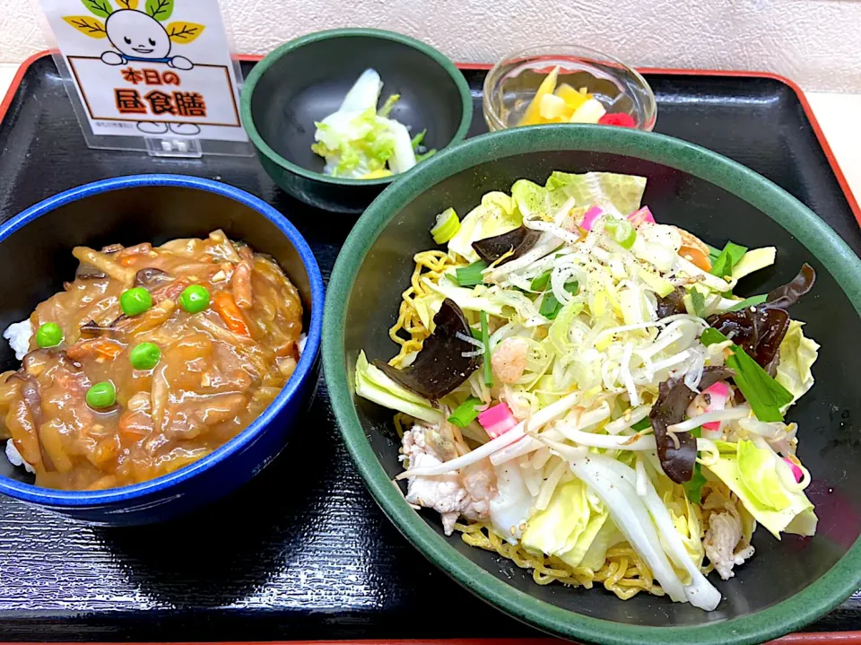 厚別ちゃんぽん麺＆ミニルースー丼|nyama1さん