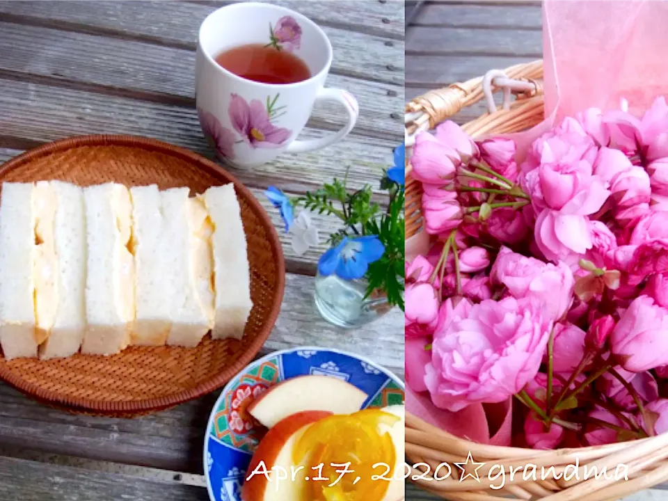 grandmaの朝ごはん☆天のやさんのサンドイッチ再現🥪|kaoriさん