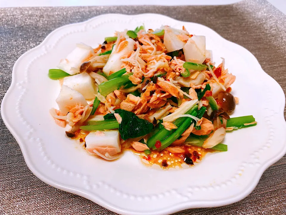 かぶとツナのきのこサラダ🥗|ゆさん