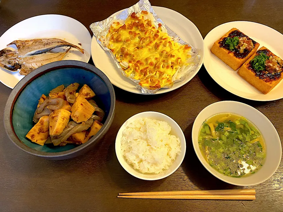 【本日の家ごはん】竹の子の土佐煮|まちゃみさん