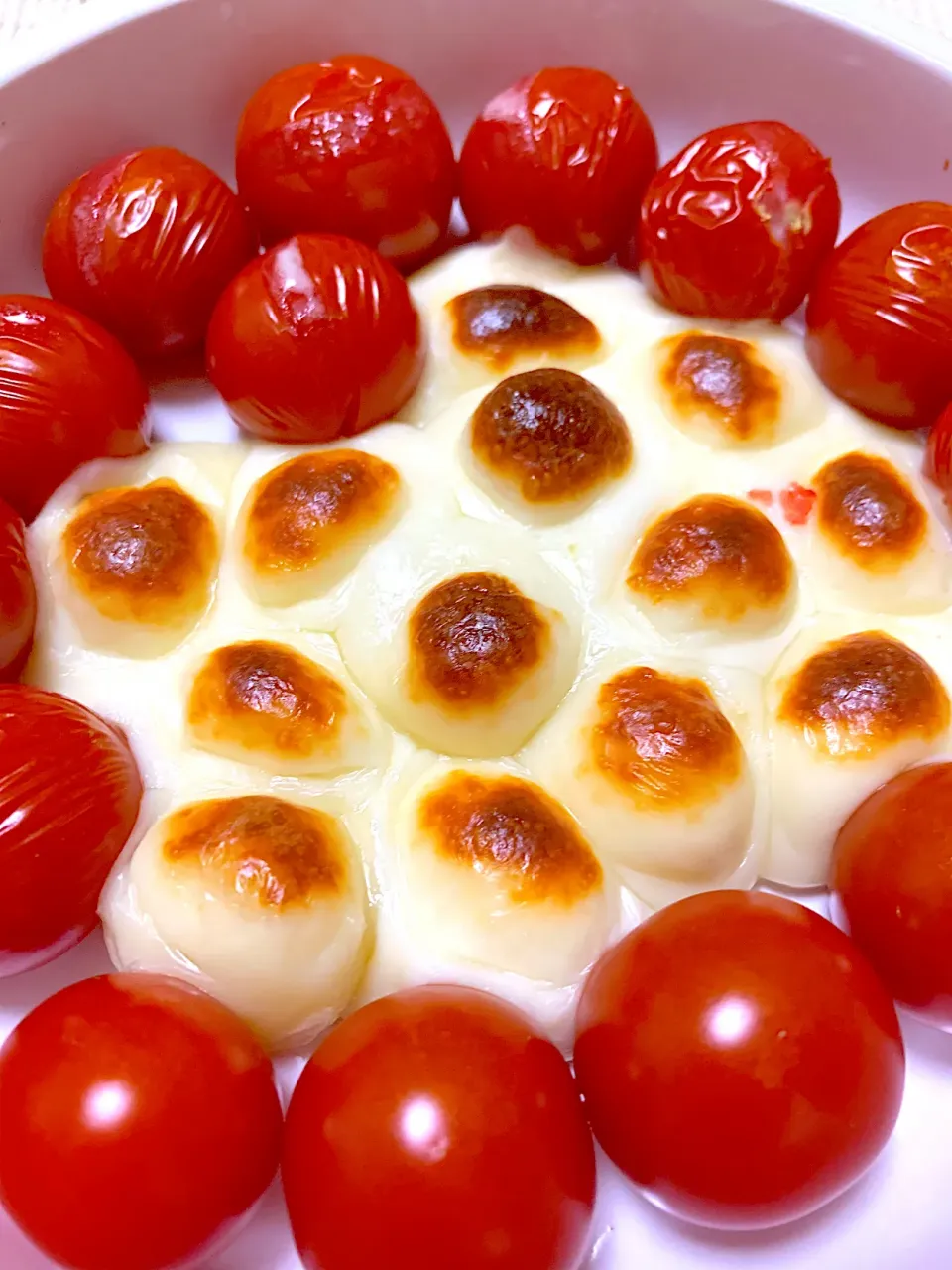 カチョカヴァロとトマト焼き|きらさん