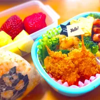 エビいっぱいお弁当🌸|Myotonさん