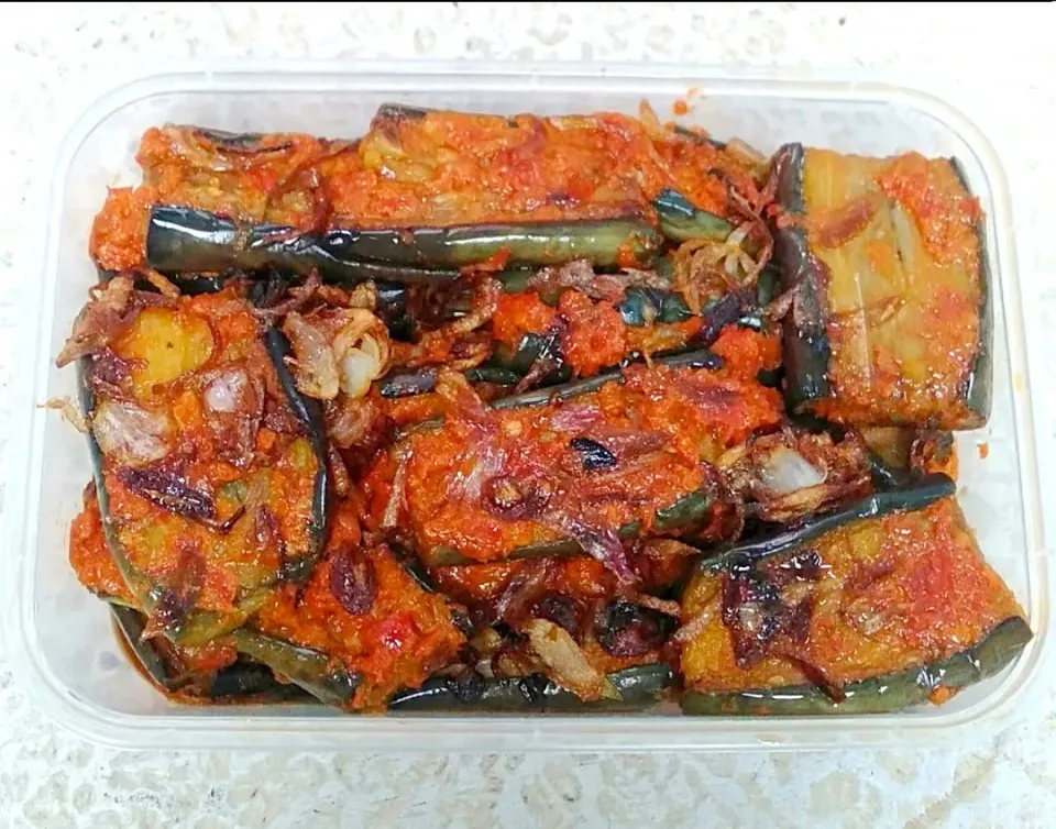 Snapdishの料理写真:terong balado|srikatonfoodさん