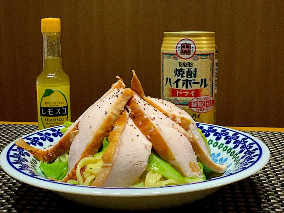 スモークチキンと春キャベツのパスタ|みっきーさん