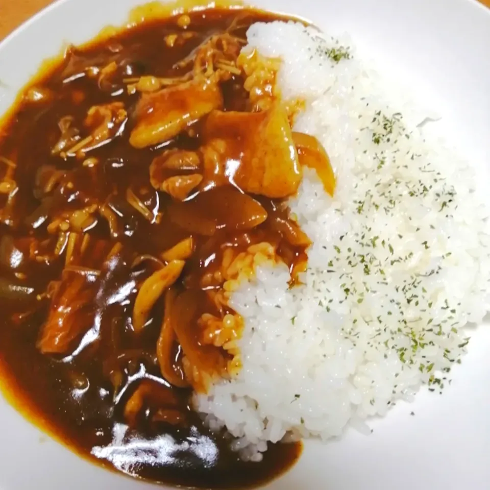 三種のきのこカレー|いちみさん