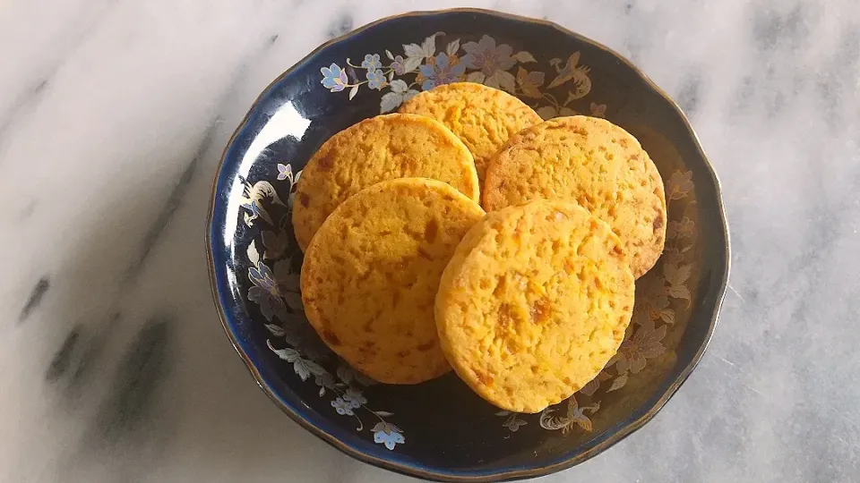 Snapdishの料理写真:かぼちゃクッキー🍪|Takamiyさん