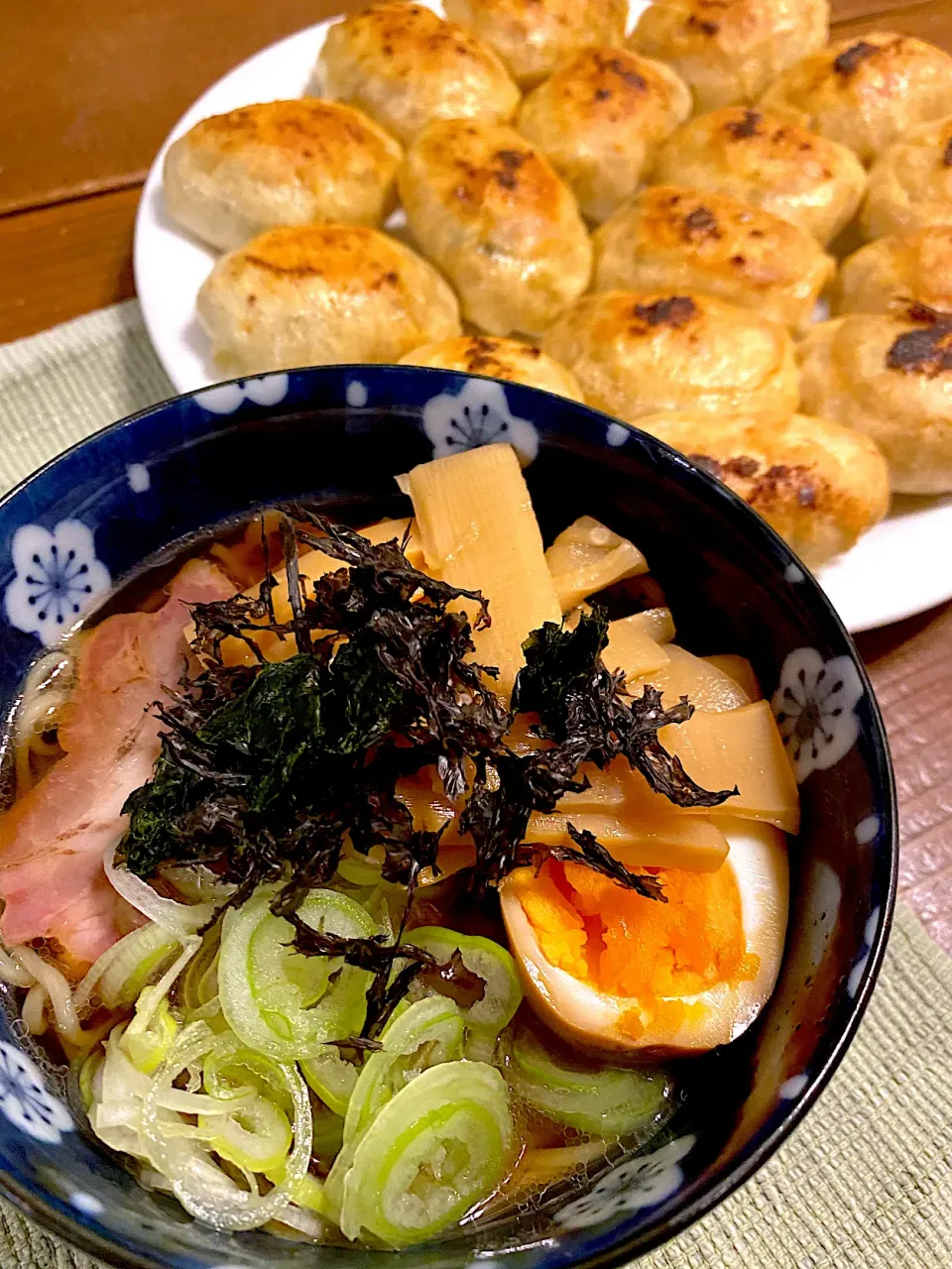 ミニラーメン&ホワイト餃子|Hiropanさん