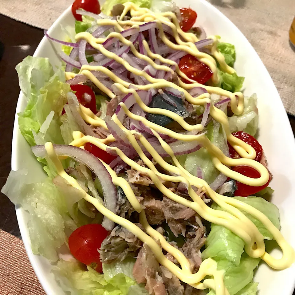 サバ缶サラダ🥗|純さん