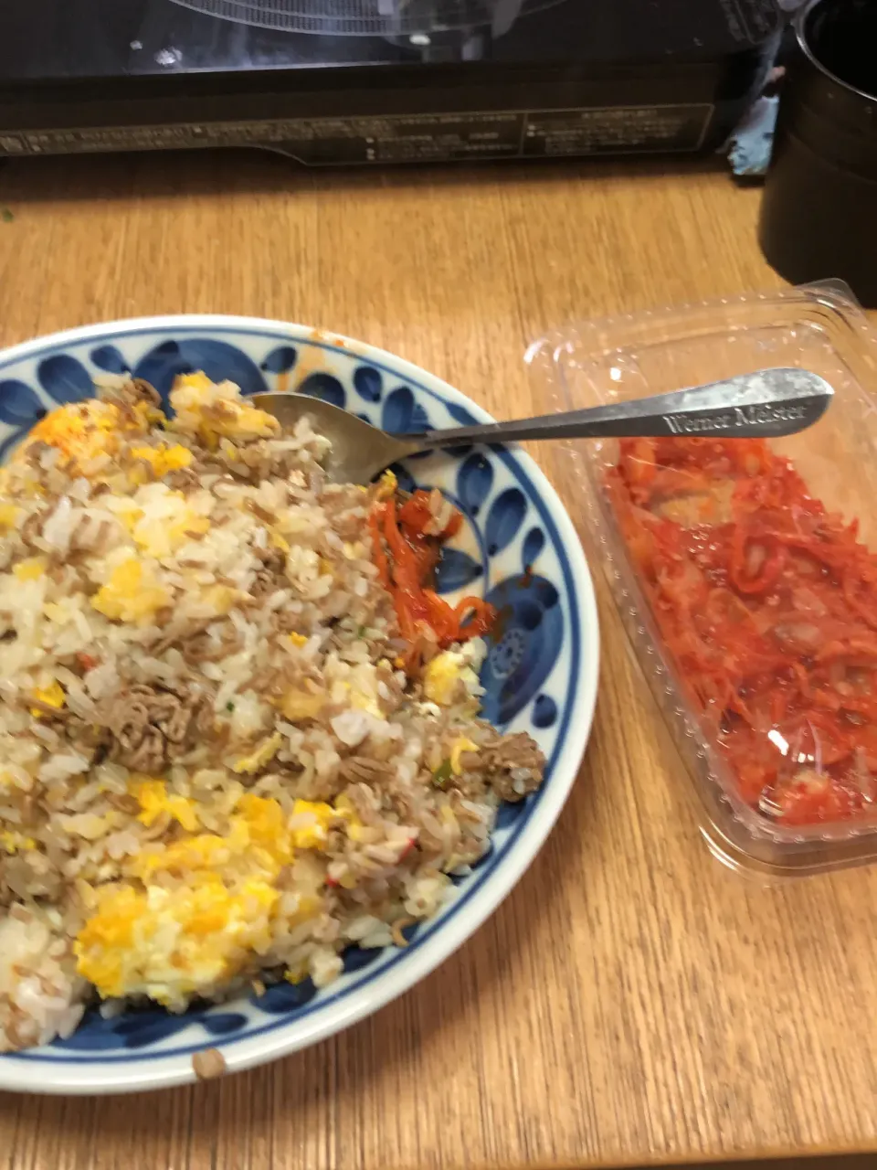 Snapdishの料理写真:チャーハン　そば砕く水　油　卵|すたひなさん