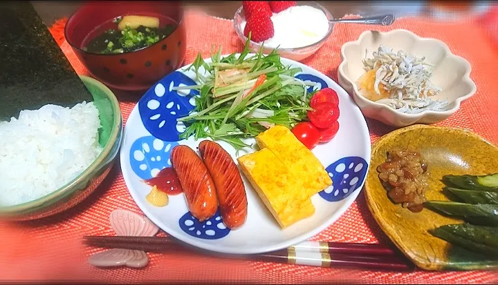 4/18  朝食✴️|びせんさん