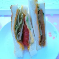 Snapdishの料理写真:hotsandwich🥪|mam  💖Ricky💖rucyさん