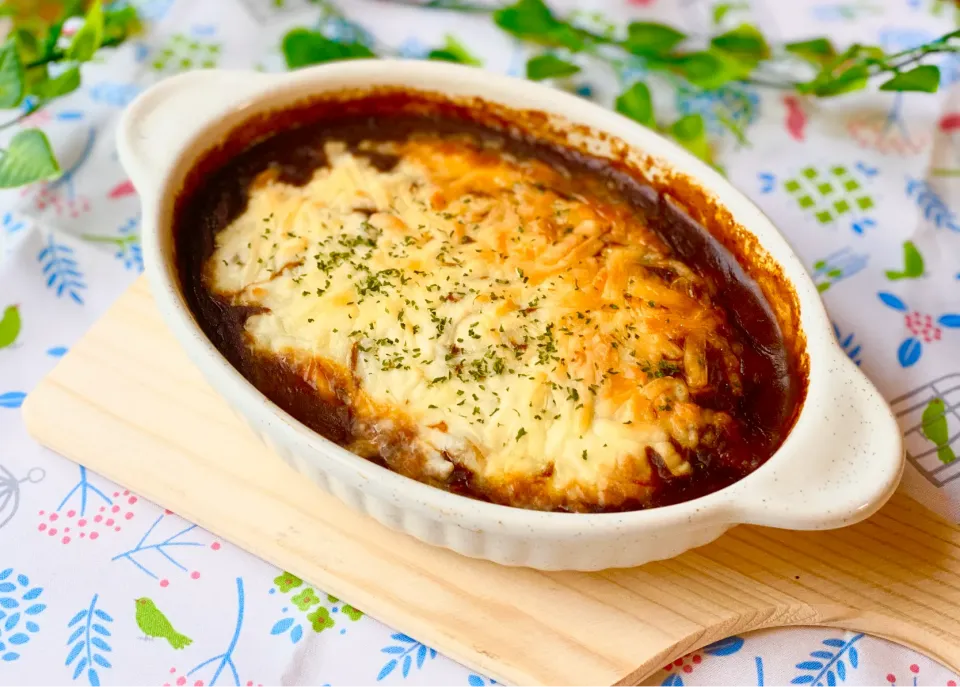 🍛お餅カレーグラタン🍛|さとみさん