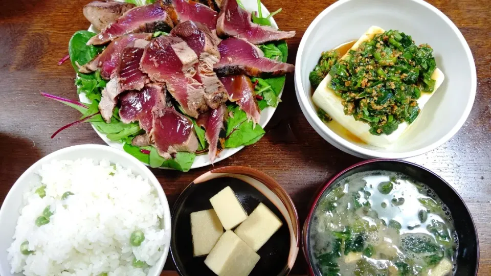 うすいえんどうがあったので豆ご飯|アクちゃんさん