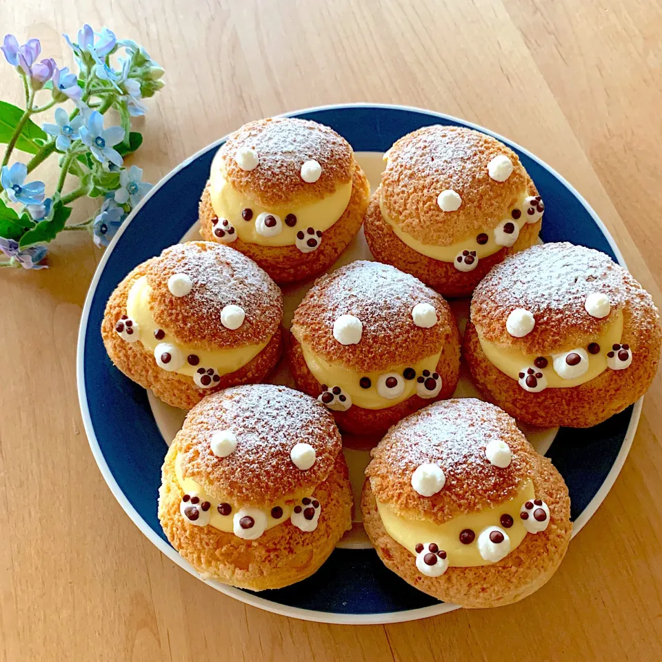 Snapdishの料理写真:クマのクッキーシュー|jarinkoさん