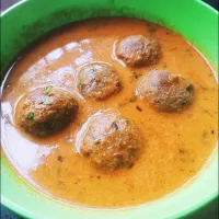 Snapdishの料理写真:raw banana kofta curry 
Indian food|Sourav Devganさん