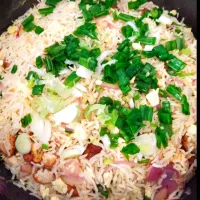 Snapdishの料理写真:chicken vegetable fried rice|Sourav Devganさん