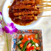 Snapdishの料理写真:Chicken satay|Ai ❤️さん