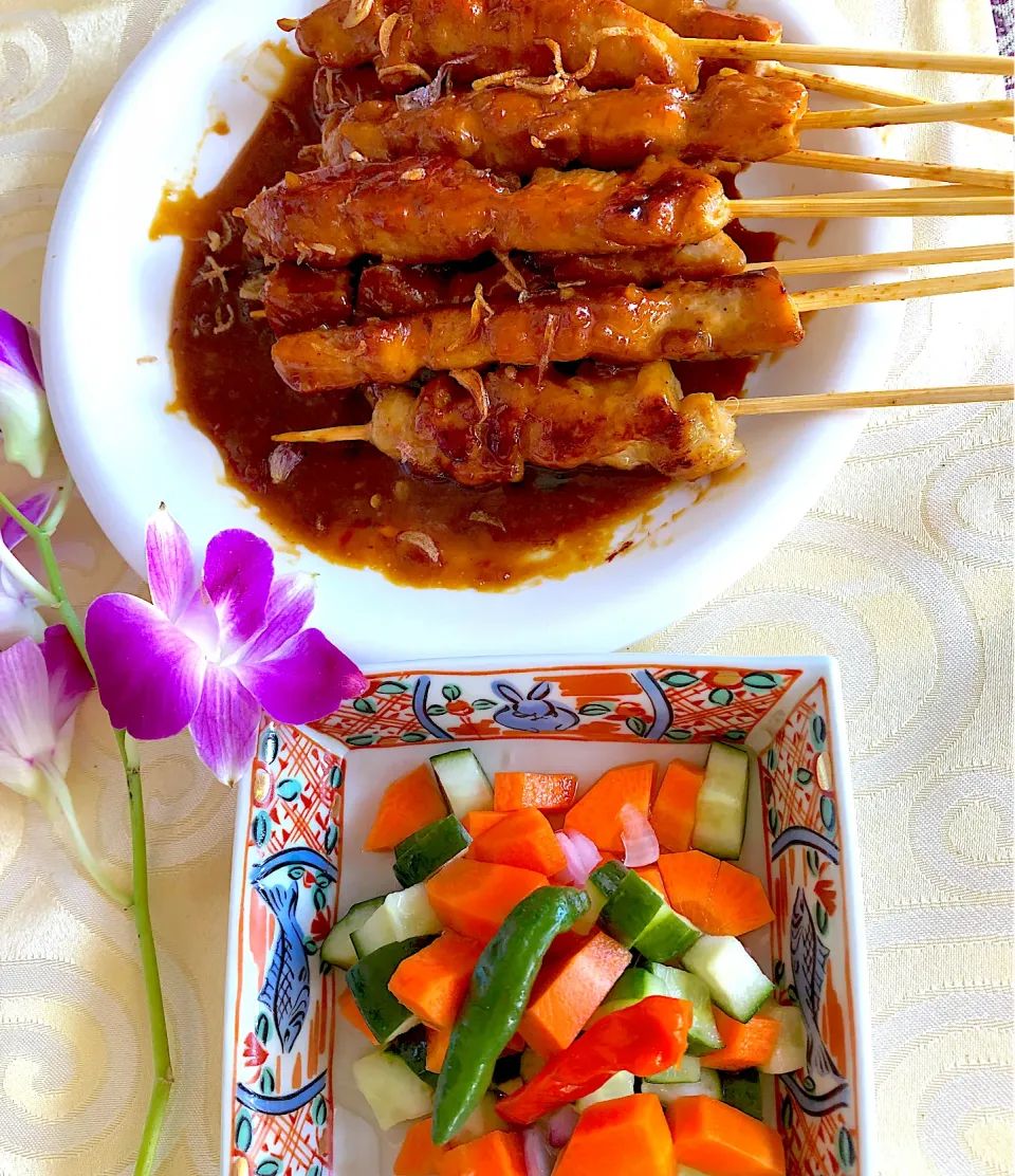 Snapdishの料理写真:Chicken satay|Ai ❤️さん