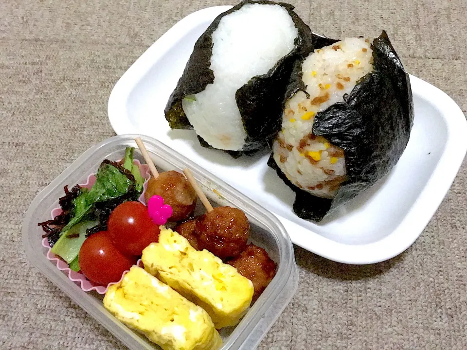 Snapdishの料理写真:旦那ちゃん弁当😊|ちゃびきゅさん