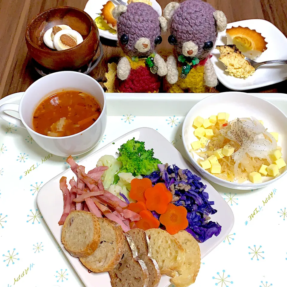 Snapdishの料理写真:あさごぱん。('ω')|chagashiさん