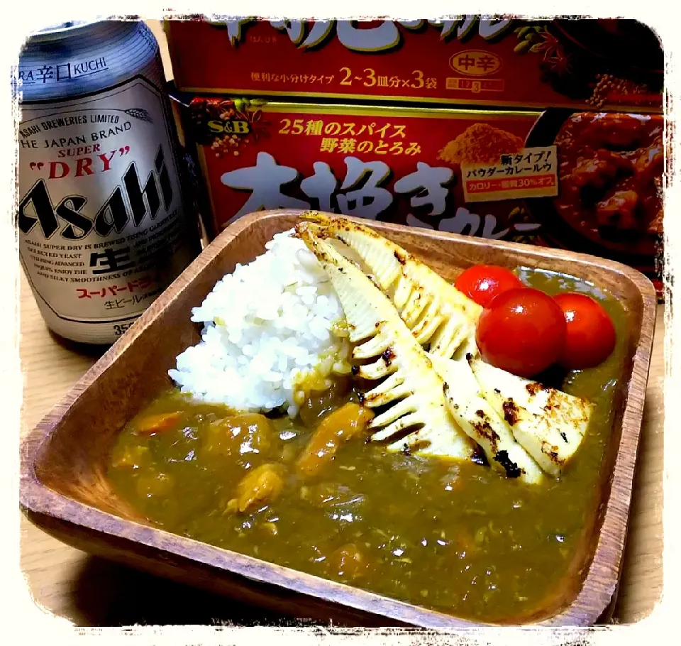 Snapdishの料理写真:S&B 本挽きカレー🍛|ひとみんΨ(*´∀｀)Ψさん