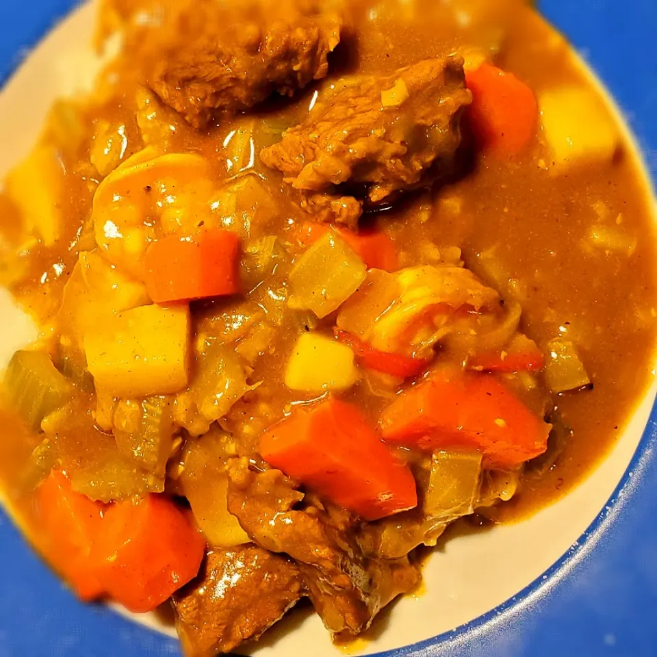 Curry beef stew|幸福的厨子家さん