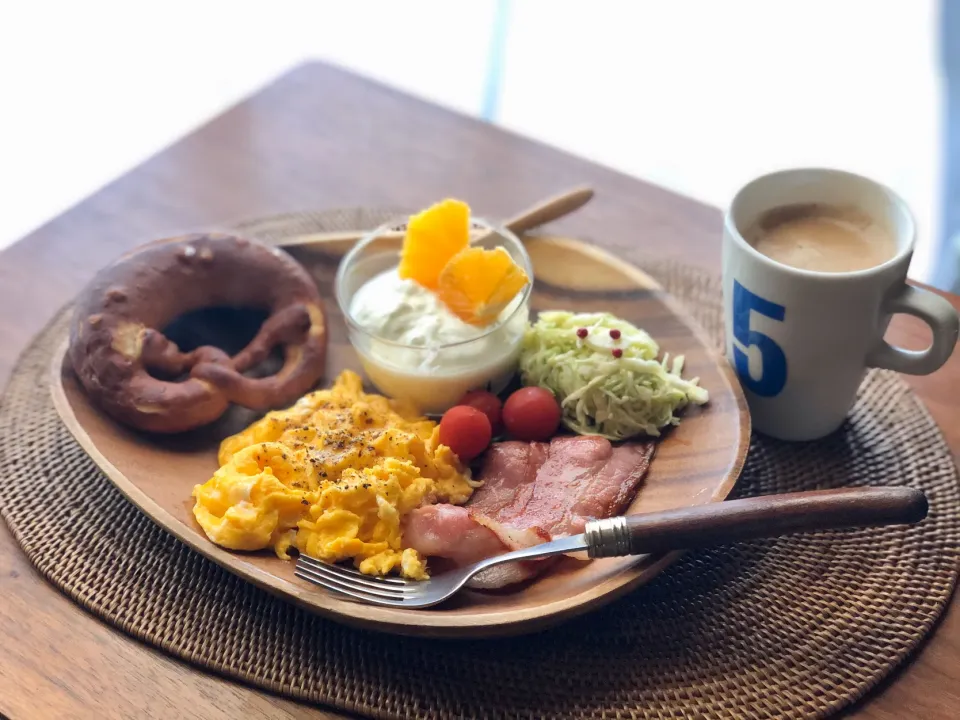 朝食　　　　　breakfast|マユマユさん