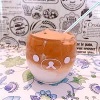 Snapdishの料理写真:ダルゴナコーヒー、、、ちょっと混ざっちゃった(^◇^;)|みんさん