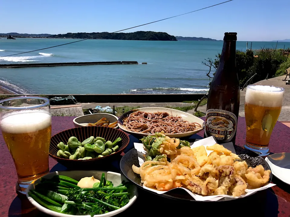 2020.4.19 天ぷら&蕎麦ランチ🍻🍻🍻|ゆみずさん