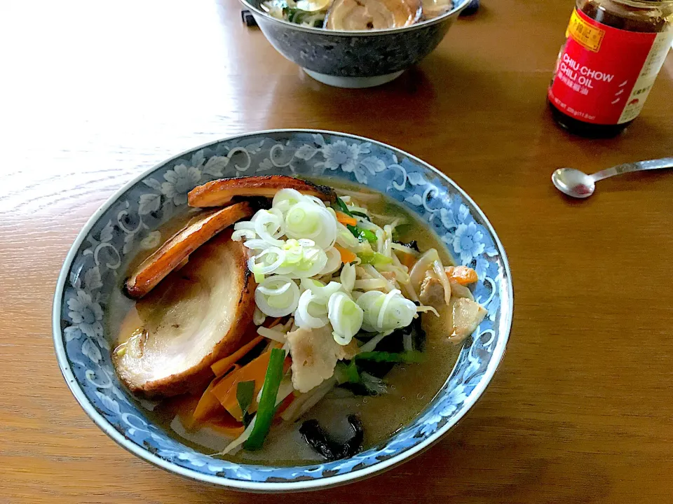 Snapdishの料理写真:味噌叉焼麺|kuragemarさん