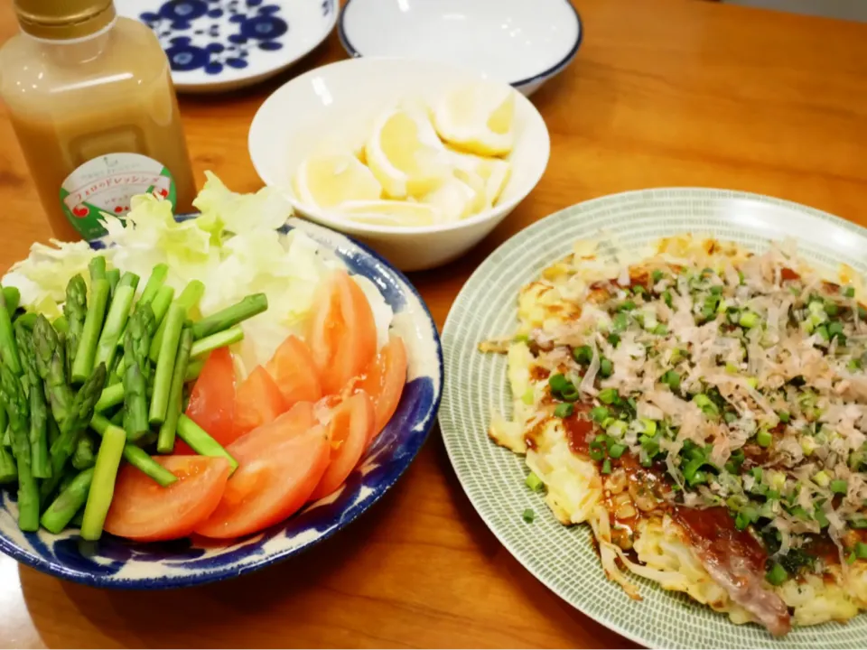 20/04/18 夕飯♪ お好み焼き|ikukoさん