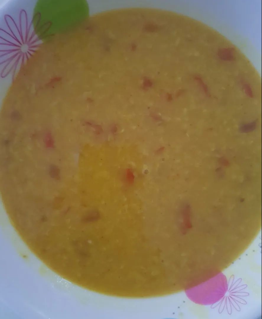 Snapdishの料理写真:indian lentil curry (daal)|patcookingfeverパットさん