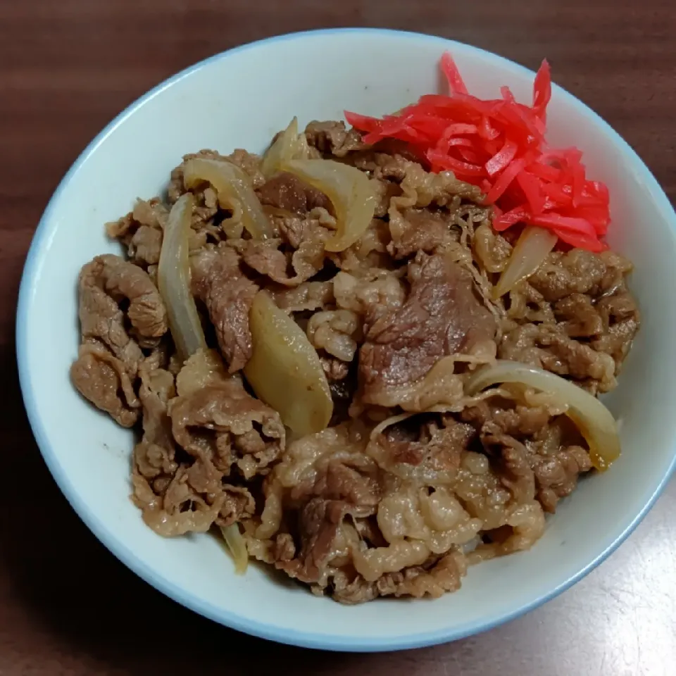 Snapdishの料理写真:牛丼|ひろにぃさん