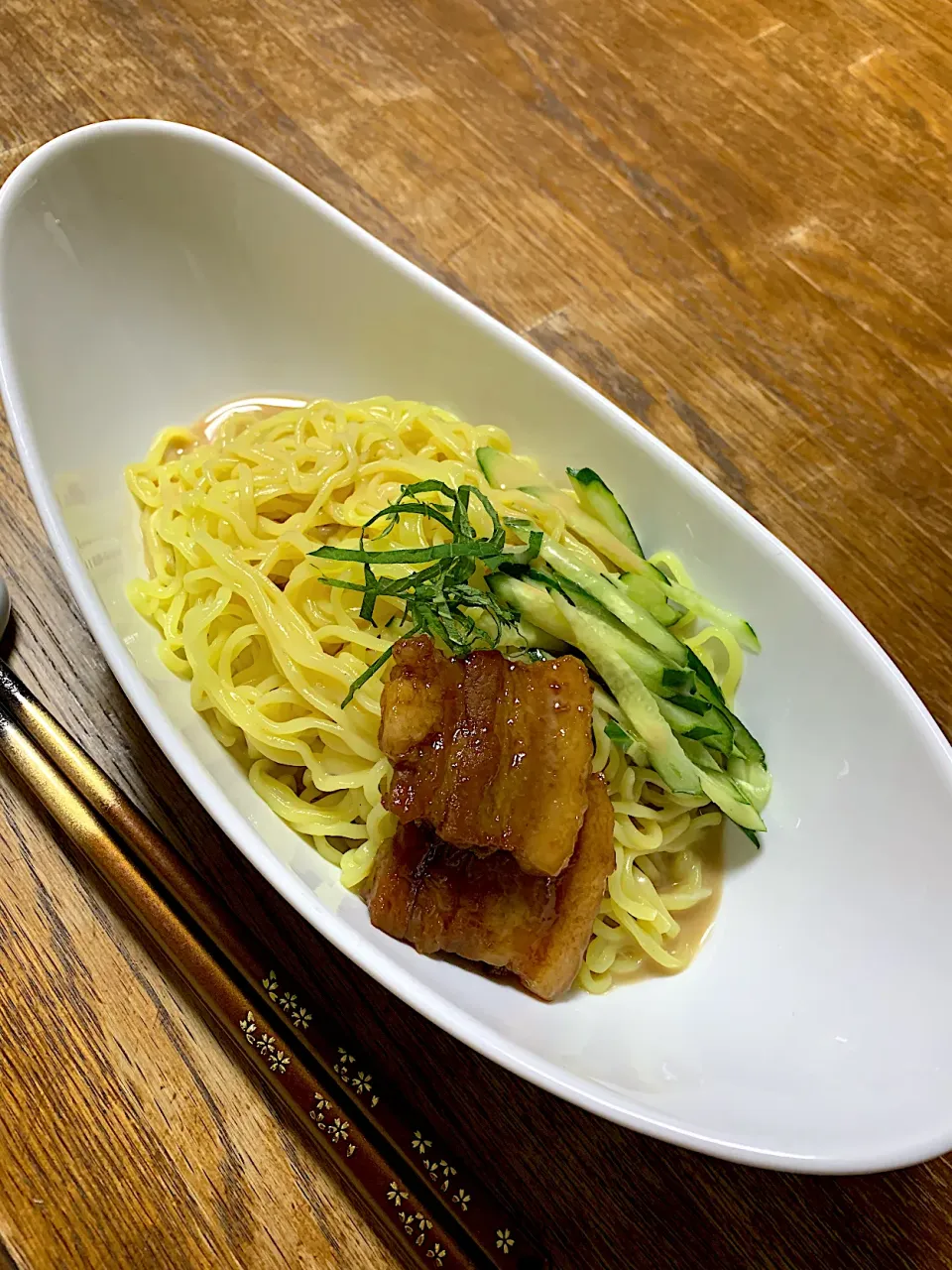 冷やし中華風ラーメン|ちびろ菌さん