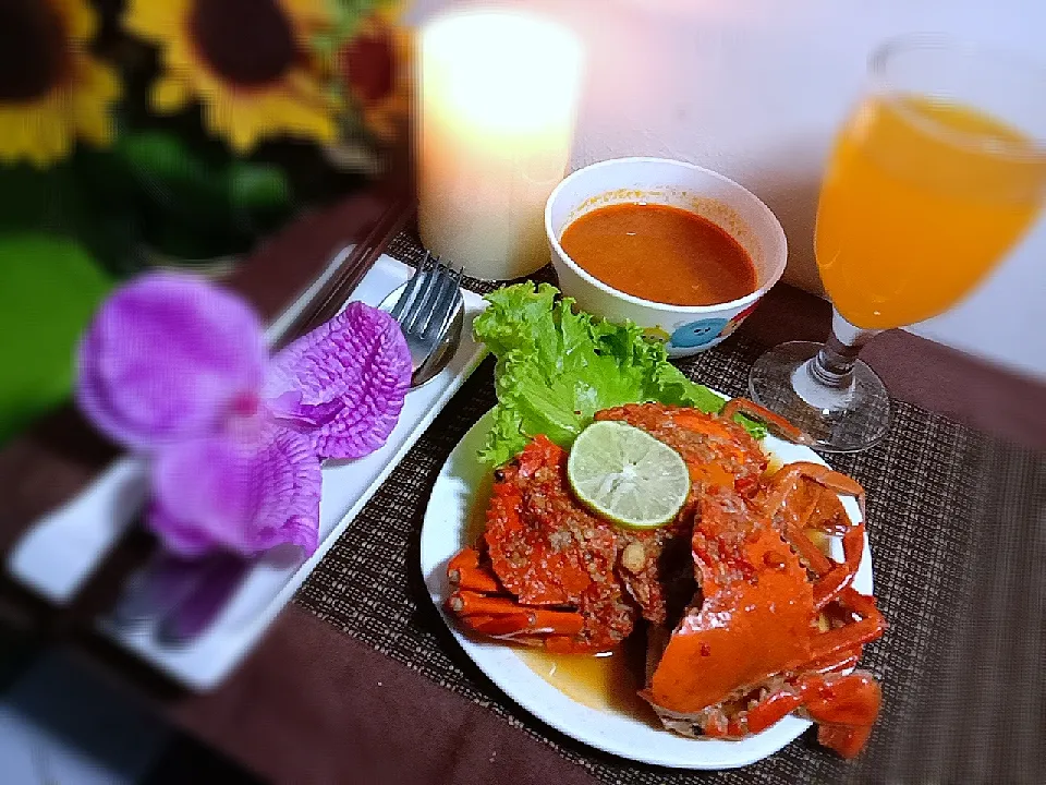 Kepiting Boemboe Rujak

#KatrinKitchen|Mamik Hartiniさん