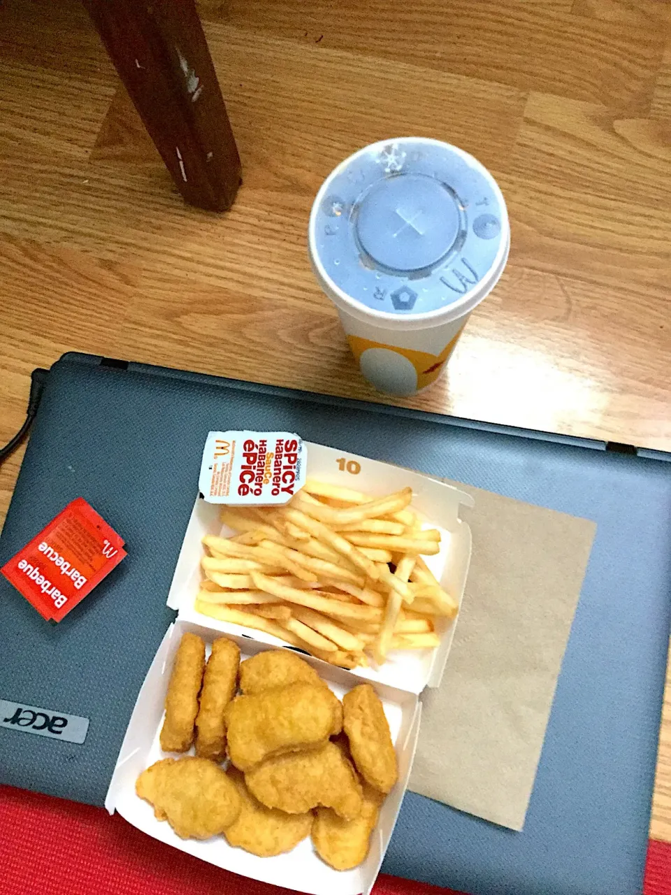 McDonald’s chicken nuggets combo|ninja kittyさん