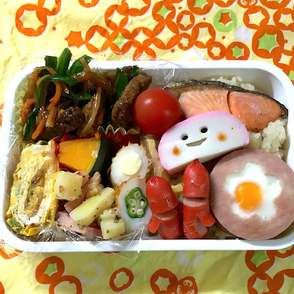 2020年4月20日　オレ弁当♪|クッキングおやぢさん