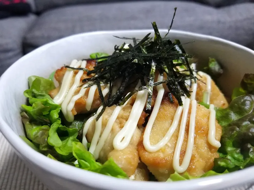 唐揚げ丼
在宅24日目|しあるさん