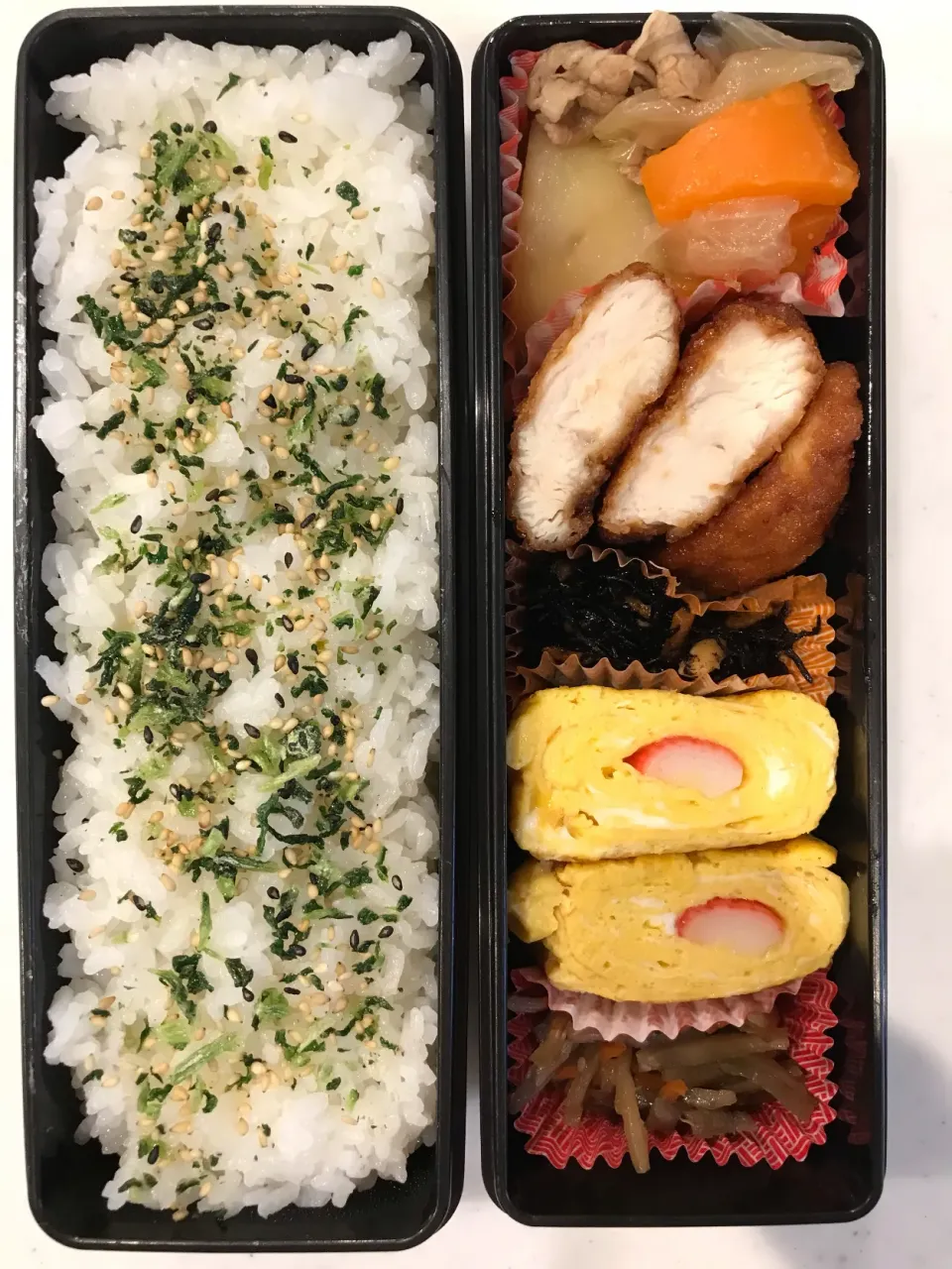 Snapdishの料理写真:2020.4.20 (月) パパのお弁当🍱|あっきーよさん