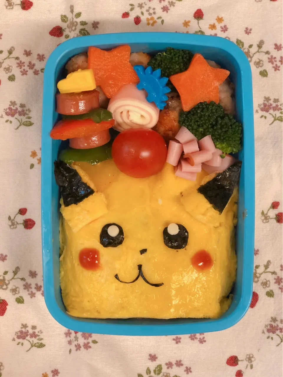 ピカチュウ弁当|ゆいすけけさん