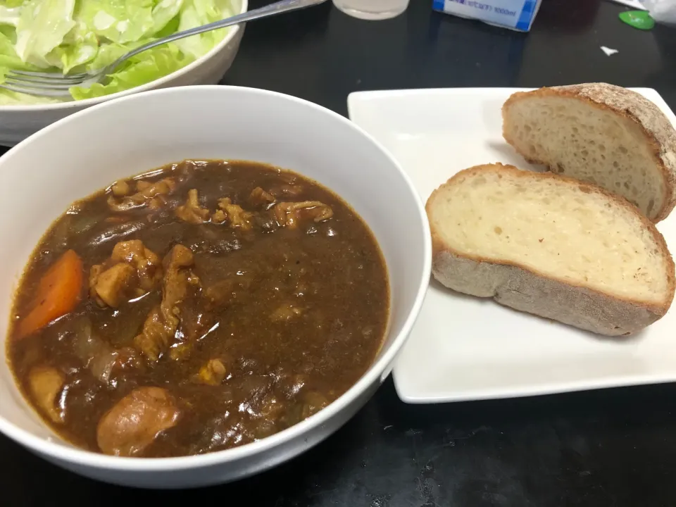 Snapdishの料理写真:チキンカレー|カナポンさん