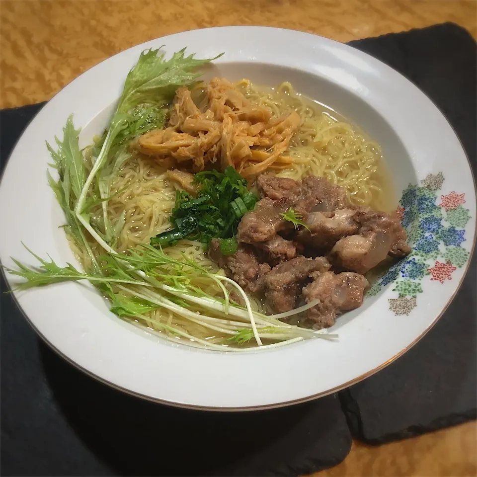 佐野未起の料理 自家製 味がしみしみ！手割きメンマ 😊でラーメン🍜|佐野未起さん