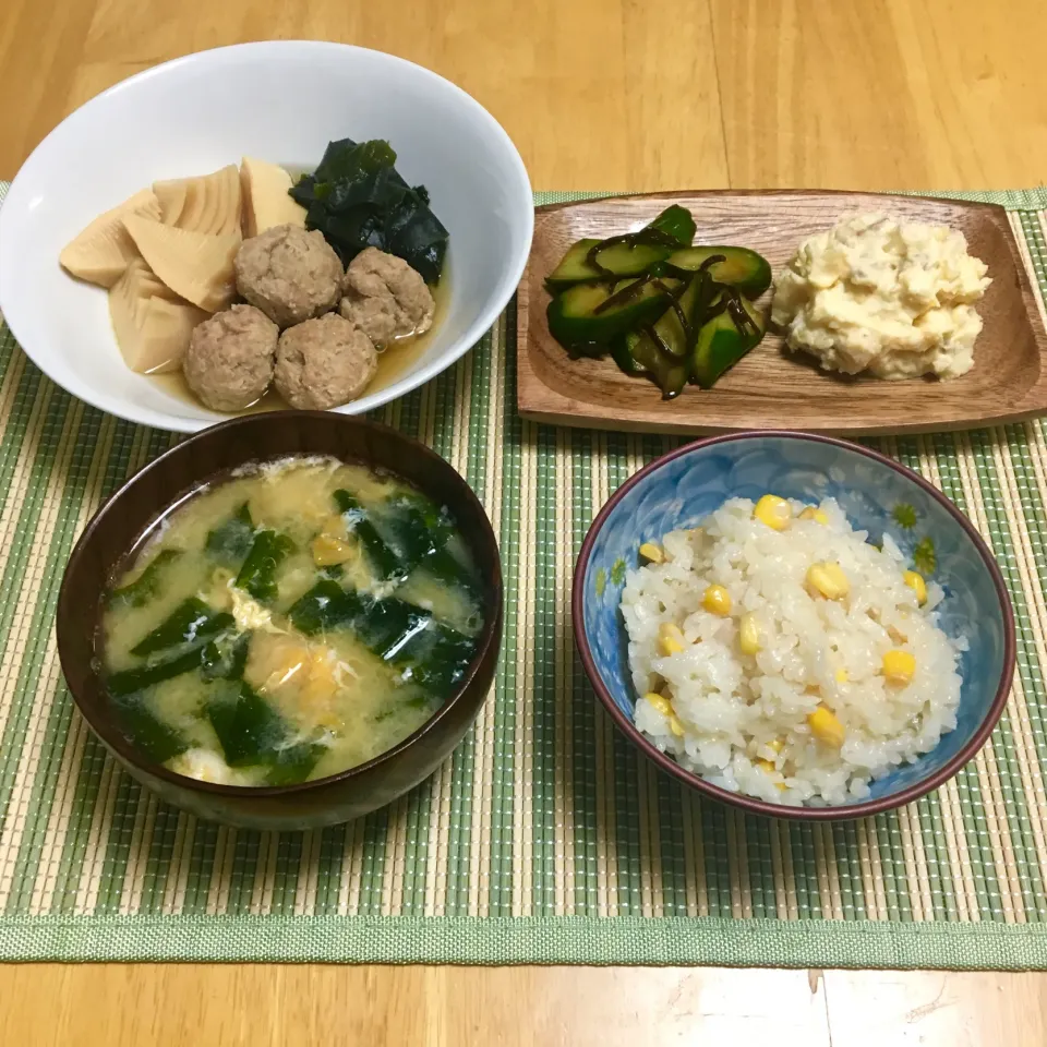 ヤマサ醤油公式アカウントさんの料理 たけのこと鶏団子の炊いたん|のんさん