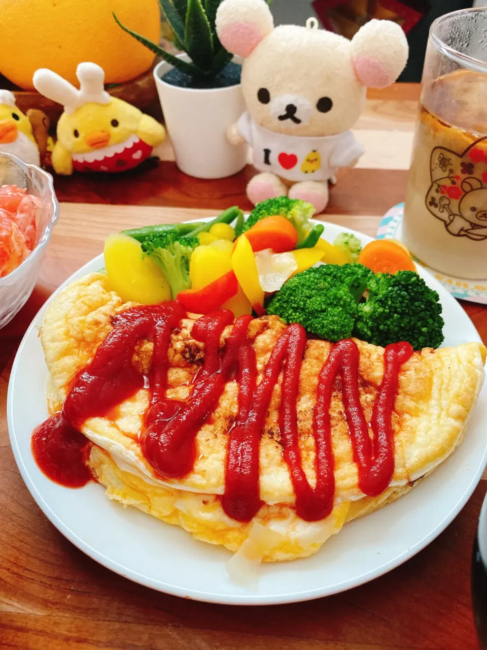 Snapdishの料理写真:ふわふわスフレオムレツ|かんきちさん