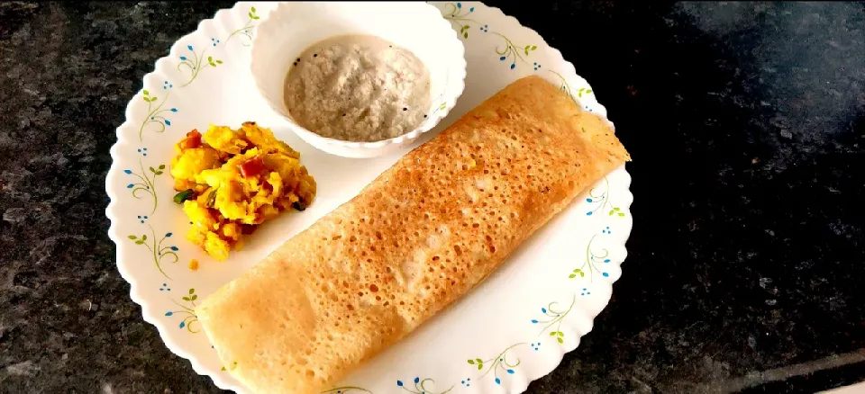 Snapdishの料理写真:Rawa masala dosa|sanさん